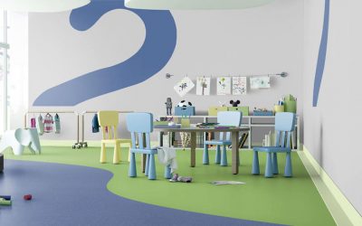 Pavimentos para centros de educación infantil